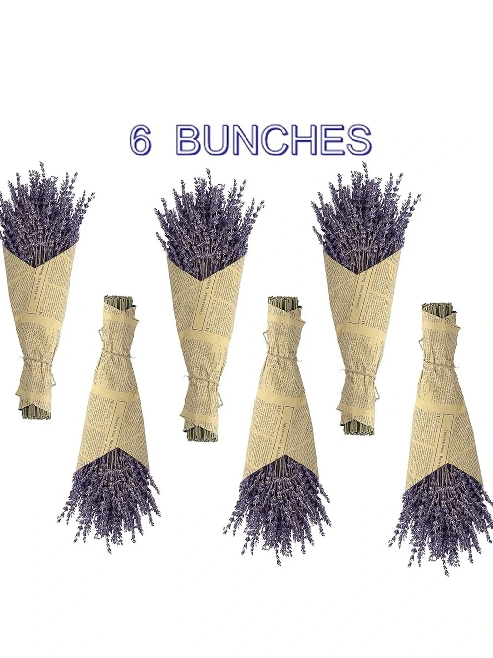 6 packs Natural dried lavender